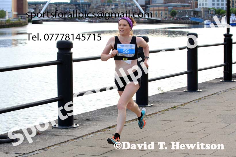 The 2022 Bridges of the Tyne 5 Mile (organised Tyne Bridge Harriers), Quayside, Newcastle, Tuesday, July 5th. Photo: David T. Hewitson/Sports for All Pics